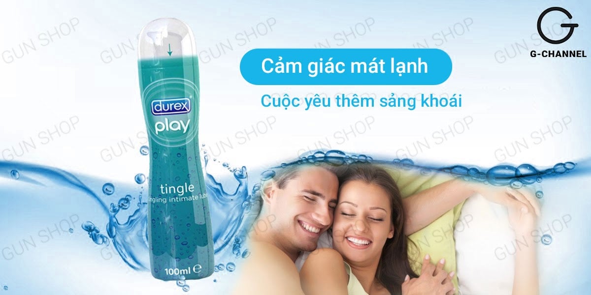  Mua Gel bôi trơn mát lạnh - Durex Tingle - Chai 100ml cao cấp