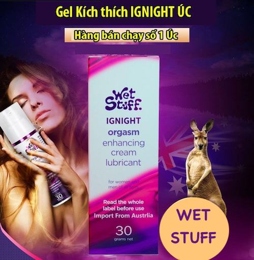  Nơi bán Gel bôi trơn tăng khoái cảm cho nữ Wet Stuff Ignight 30g se khít âm đạo loại tốt