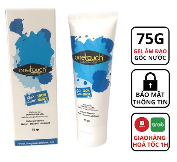  Cửa hàng bán Onetouch Gel bôi trơn gốc nước Thái Lan 75g không chứa chất diệt tinh trùng giá rẻ