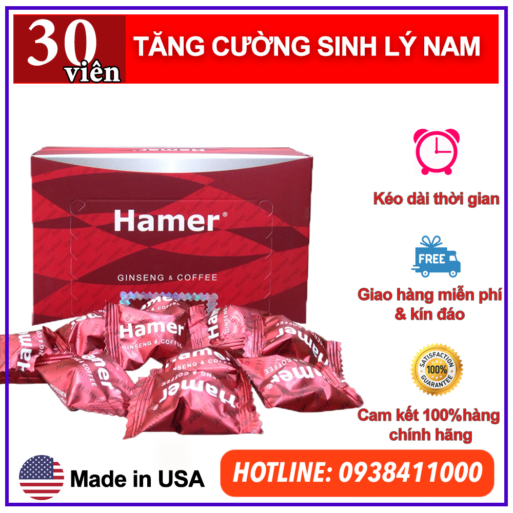  So sánh Kẹo sâm Hamer USA thuốc cường dương kéo dài thời gian ông ngậm bà khen tốt nhất