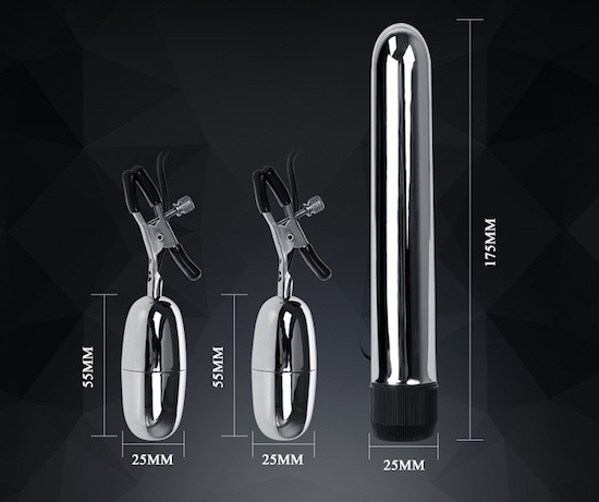  Bảng giá Bộ Thanh Rung Điểm G Kèm Kẹp Vú Trứng Rung Tình Yêu Turbo Nippleclamps có tốt không?