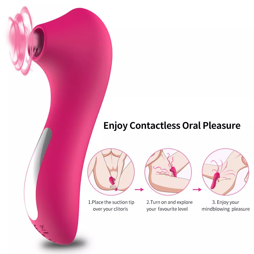  Nhập sỉ Máy bú mút massage điểm G âm đạo cho nữ giới loại tốt
