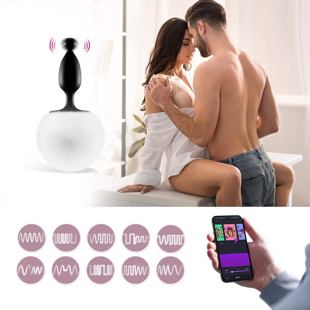  Bỏ sỉ Trứng rung hậu môn đuôi thỏ Magic Motion Bunny điều khiển qua app sextoy cho gay tốt nhất