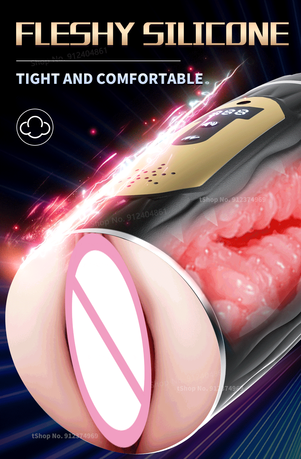  Review Âm đạo giả Masturbation Cup rung máy bú mút thổi kèn cho nam giới tốt nhất
