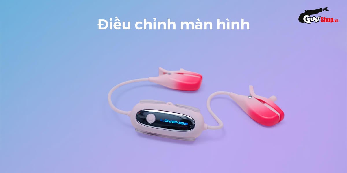  Nơi bán Máy massage kẹp vú Lovense Gemini điều khiển qua app kích thích điểm G cao cấp