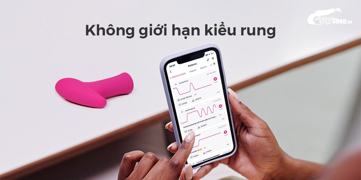  Shop bán Máy massage điểm G Lovense Ambi điều khiển qua app điện thoại giá rẻ
