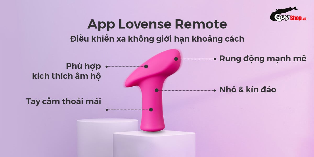  Shop bán Máy massage điểm G Lovense Ambi điều khiển qua app điện thoại giá rẻ