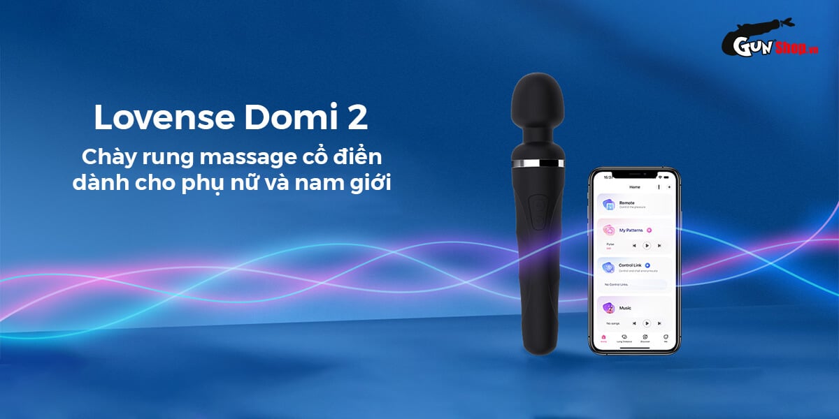  Mua Chày rung tình yêu Lovense Domi 2 không dây điều khiển qua ứng dụng app mới nhất