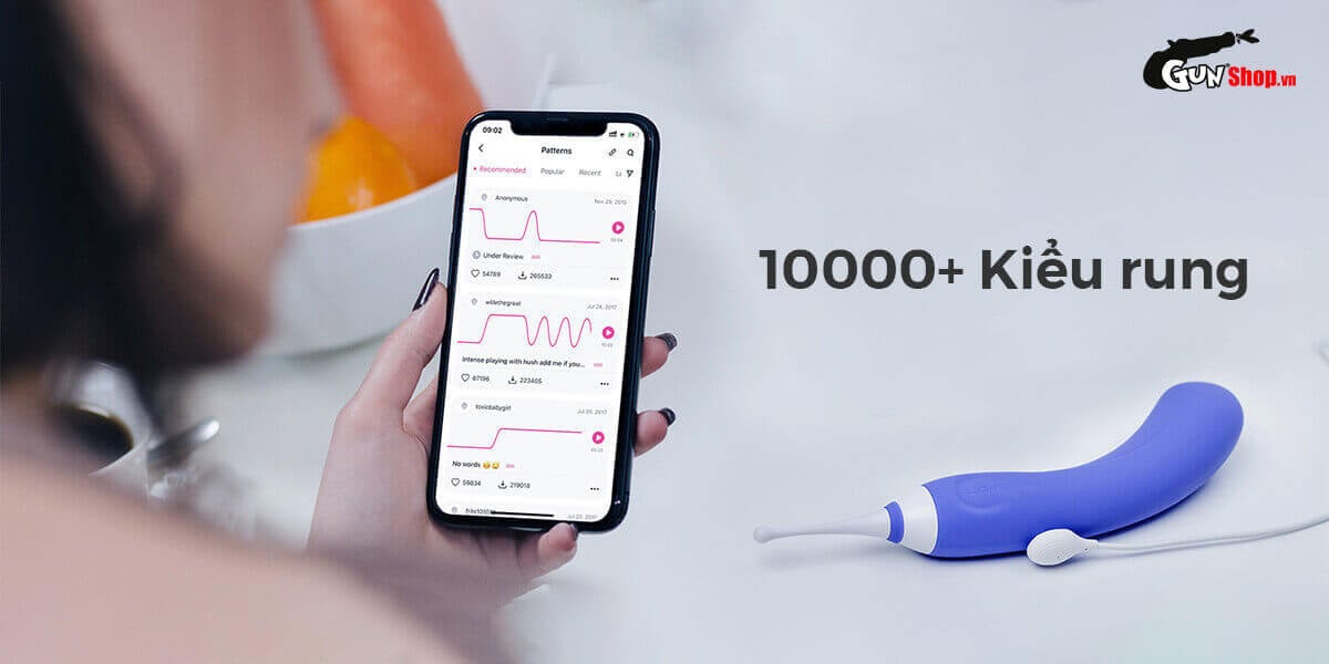  Đại lý Máy massage 2 đầu Lovense Hyphy điều khiển qua app kích thích điểm G mới nhất