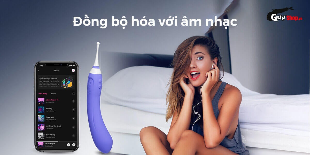  Đại lý Máy massage 2 đầu Lovense Hyphy điều khiển qua app kích thích điểm G mới nhất