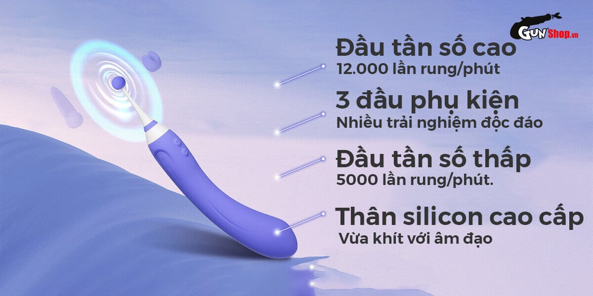  Đại lý Máy massage 2 đầu Lovense Hyphy điều khiển qua app kích thích điểm G mới nhất
