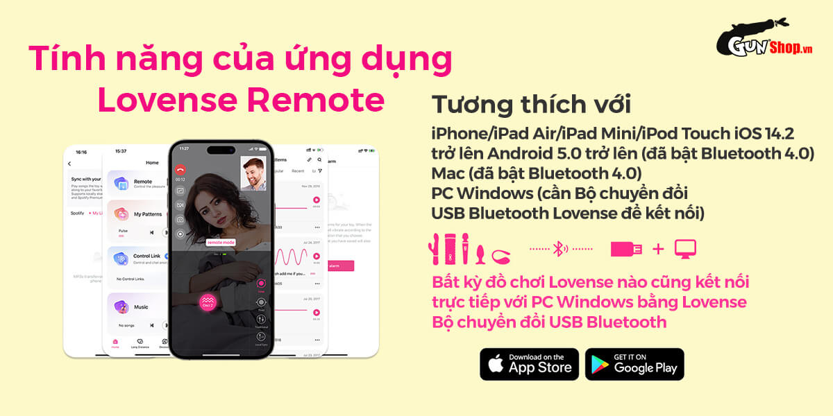  Sỉ Máy massage Lovense Osci 2 kích thích điểm G điều khiển qua app bluetooth có tốt không?