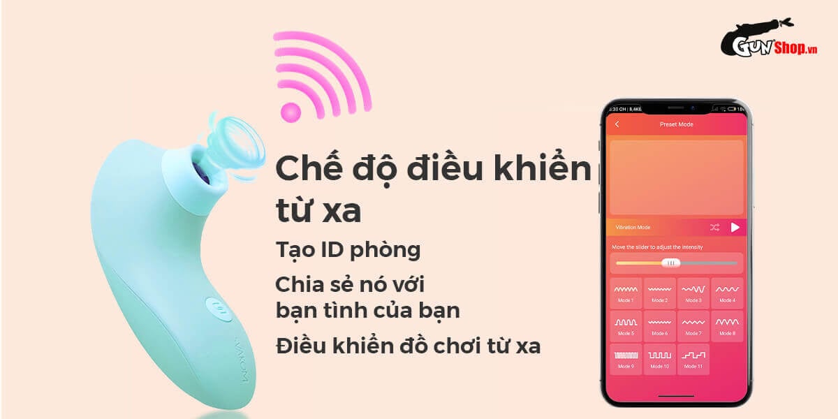  Cửa hàng bán Máy massage điểm G Svakom Pulse Lite Neo bú hút điều khiển qua app bluetooth tốt nhất