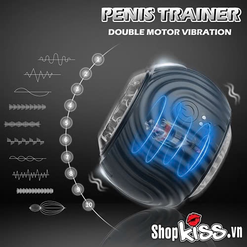 Cung cấp Máy thủ dâm 2 đầu cho nam rung đa tần FunnyMee Ngụy trang bóng Pokemon hàng xách tay