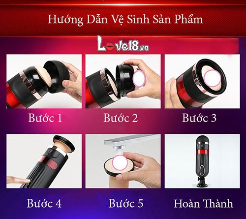  Review Âm Đạo Giả Tự Động FreeLander Cao Cấp Rung Thụt Co Bóp Cực Mạnh Nhật Bản giá tốt