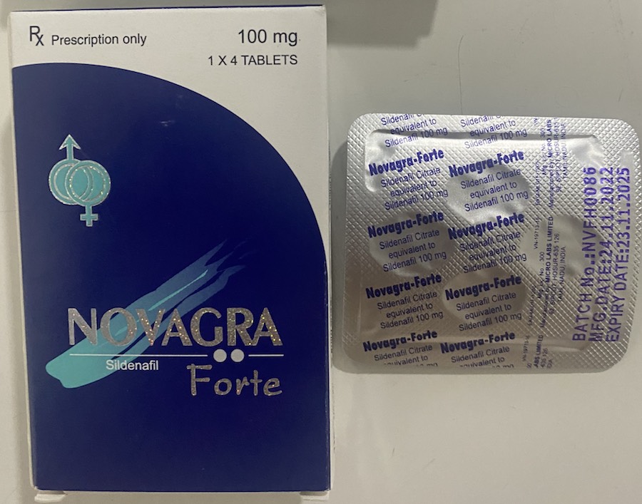  Đánh giá Thuốc Novagra Forte 100mg cương dương Ấn Độ chống xuất tinh sớm tăng sinh lý hàng xách tay