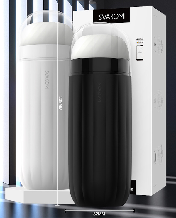  Kho sỉ Âm đạo giả tự động điều khiển qua app điện thoại tương tác webcam - Svakom Sam Neo cao cấp