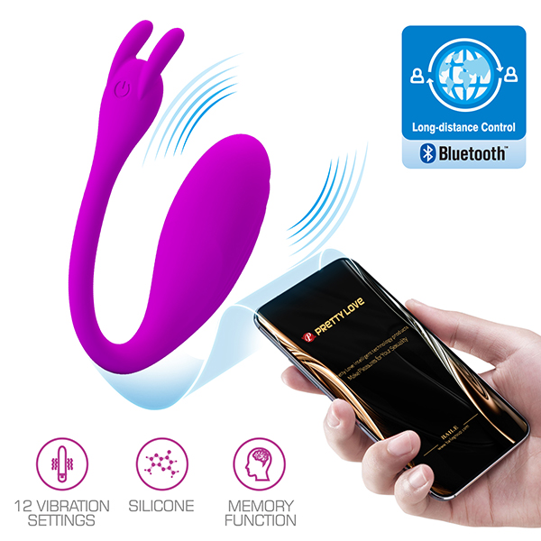  Review Trứng rung 2 đầu Pretty Love Catalina điều khiển qua App bluetooth smartphone chính hãng