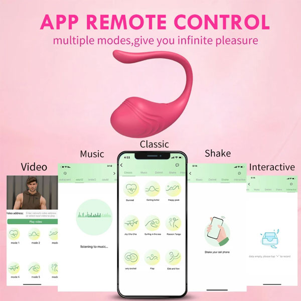  Kho sỉ Trứng Rung Cá Heo Little Tadpole Điều Khiển App Kết Nối Bluetooth hàng xách tay