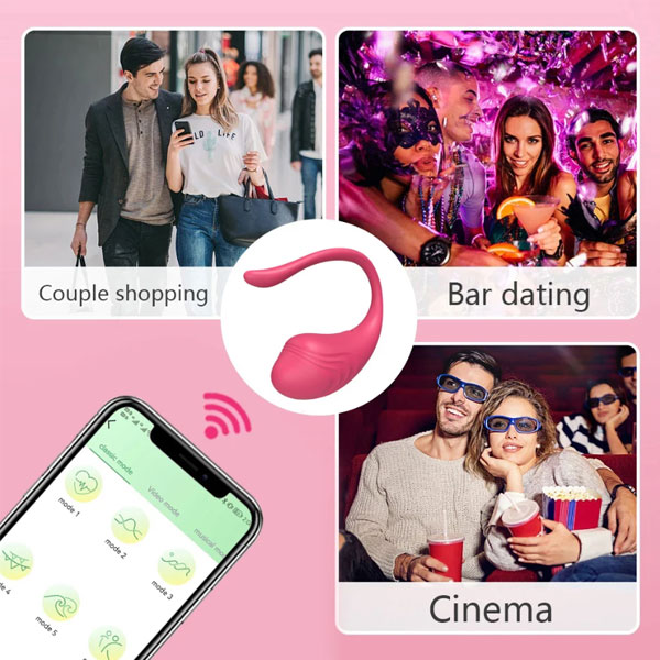  Kho sỉ Trứng Rung Cá Heo Little Tadpole Điều Khiển App Kết Nối Bluetooth hàng xách tay