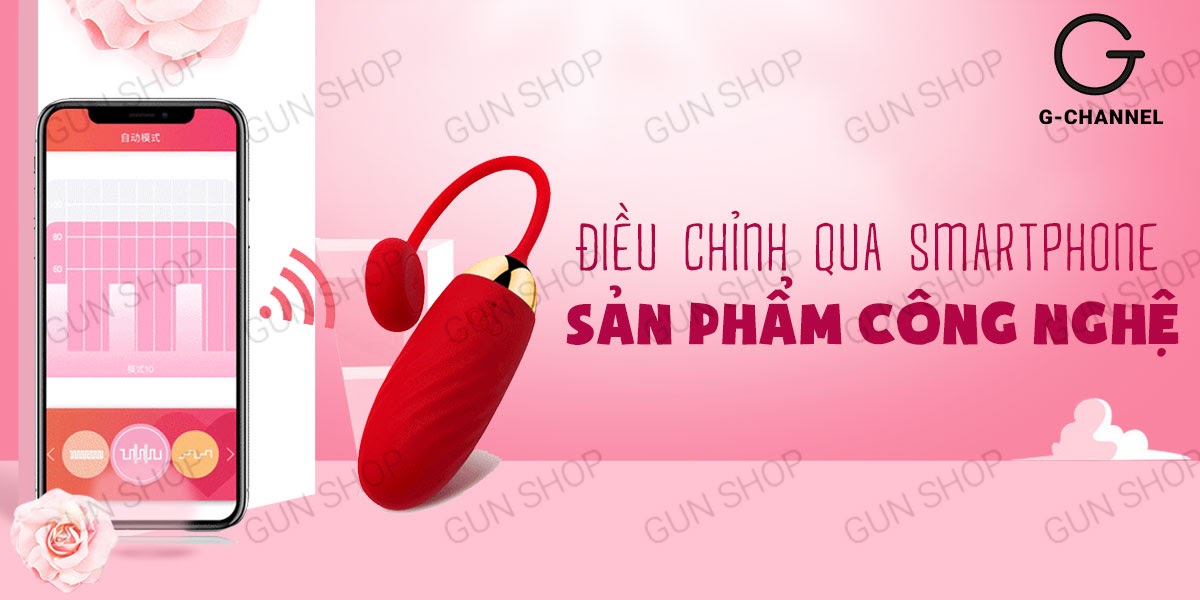  Đại lý Trứng rung điều khiển bằng ứng dụng rung mạnh sạc điện - Svacom Ella giá tốt