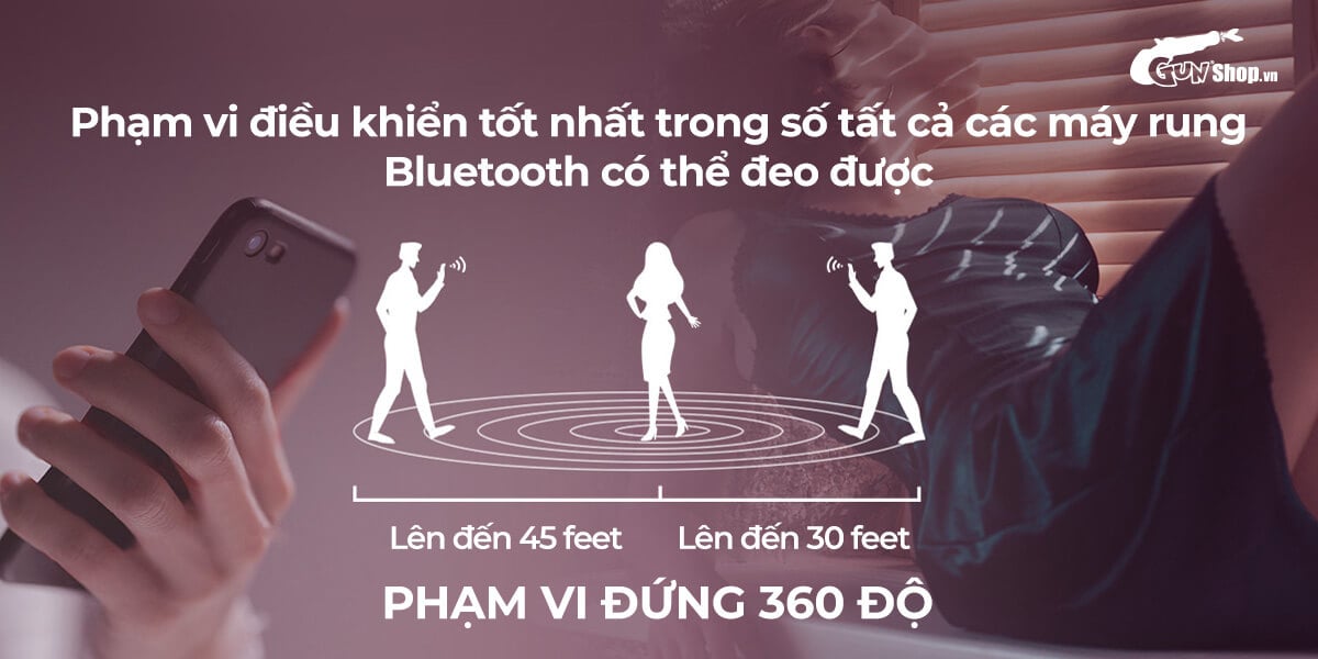  Nhập sỉ Trứng rung 2 đầu Lovense Flexer điều khiển bằng ứng dụng app điện thoại mới nhất