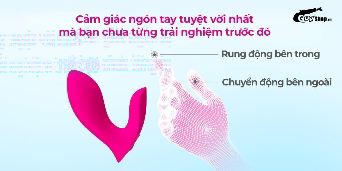  Nhập sỉ Trứng rung 2 đầu Lovense Flexer điều khiển bằng ứng dụng app điện thoại mới nhất