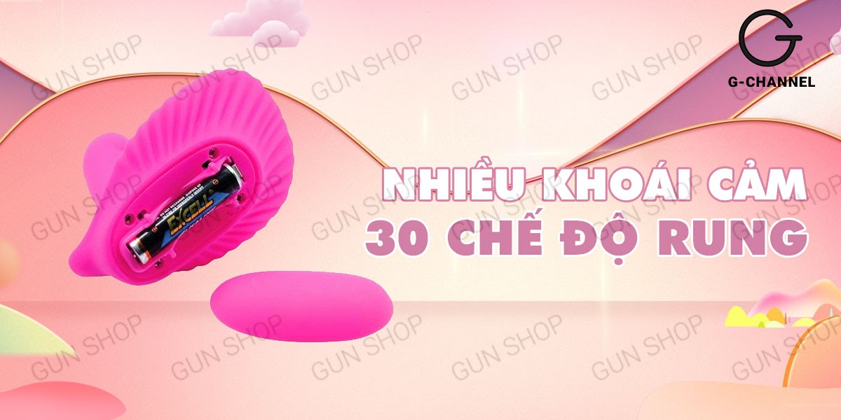  So sánh Trứng rung điều khiển từ xa đa chế độ rung pin - Pretty Love ClamShell tốt nhất