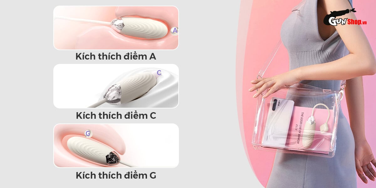  Mua Trứng rung cao cấp Svakom Aravinda kết nối bluetooth điều khiển qua app tốt nhất