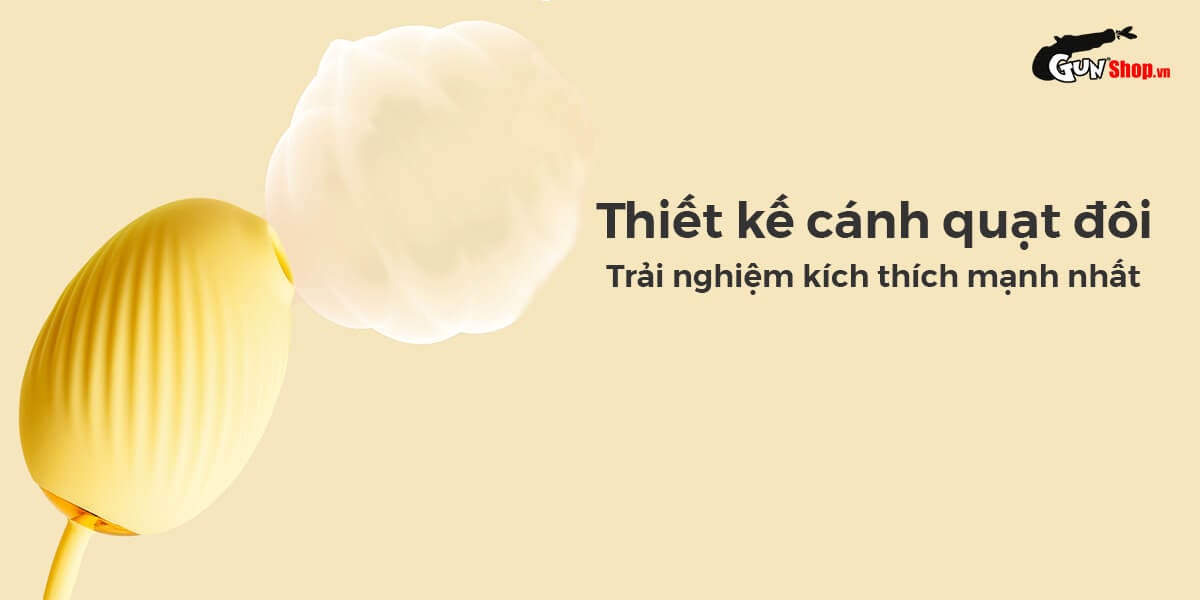 Cung cấp Trứng rung 2 đầu Svakom Zemalia Gigi rung bú hút kích thích điểm G tốt nhất