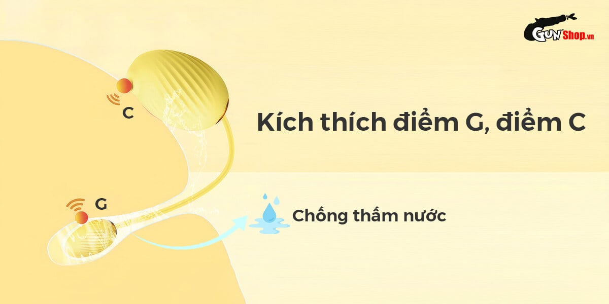 Cung cấp Trứng rung 2 đầu Svakom Zemalia Gigi rung bú hút kích thích điểm G tốt nhất