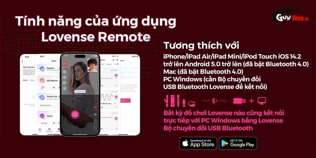  Mua Trứng rung hình thỏi son Lovense Exomoon mini nhỏ gọn điều khiển qua app có tốt không?