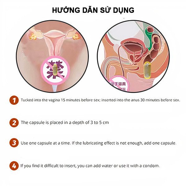  Mua Viên nang bôi trơn đặt hậu môn tự tan Phyair Silicone Bodyglide có tốt không?