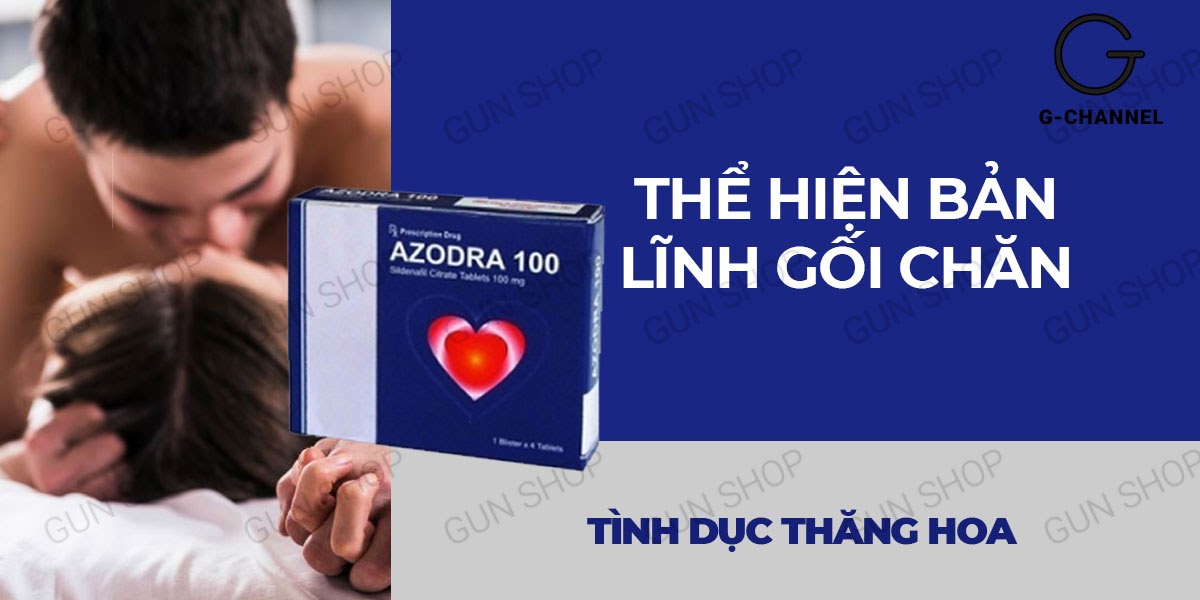  So sánh Azodra 50mg viên uống hỗ trợ cương dương kéo dài thời gian tăng cường sinh lý - Hộp 4 viên giá tốt