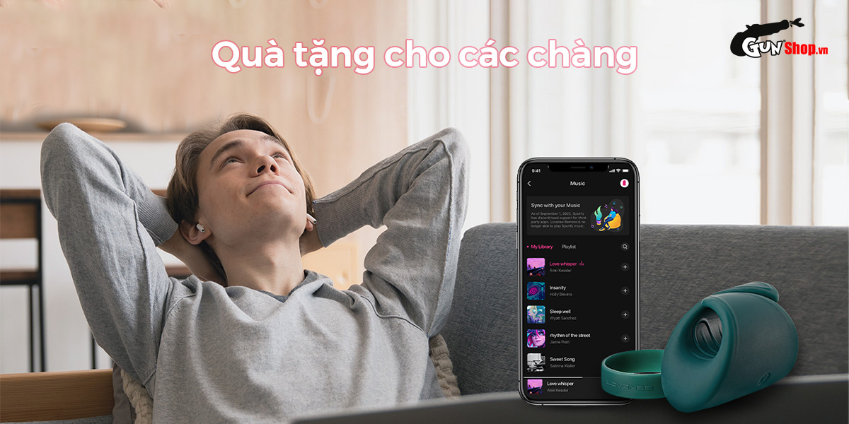  Giá sỉ Vòng đeo dương vật Lovense Gush điều khiển qua app tăng khoái cảm tốt nhất