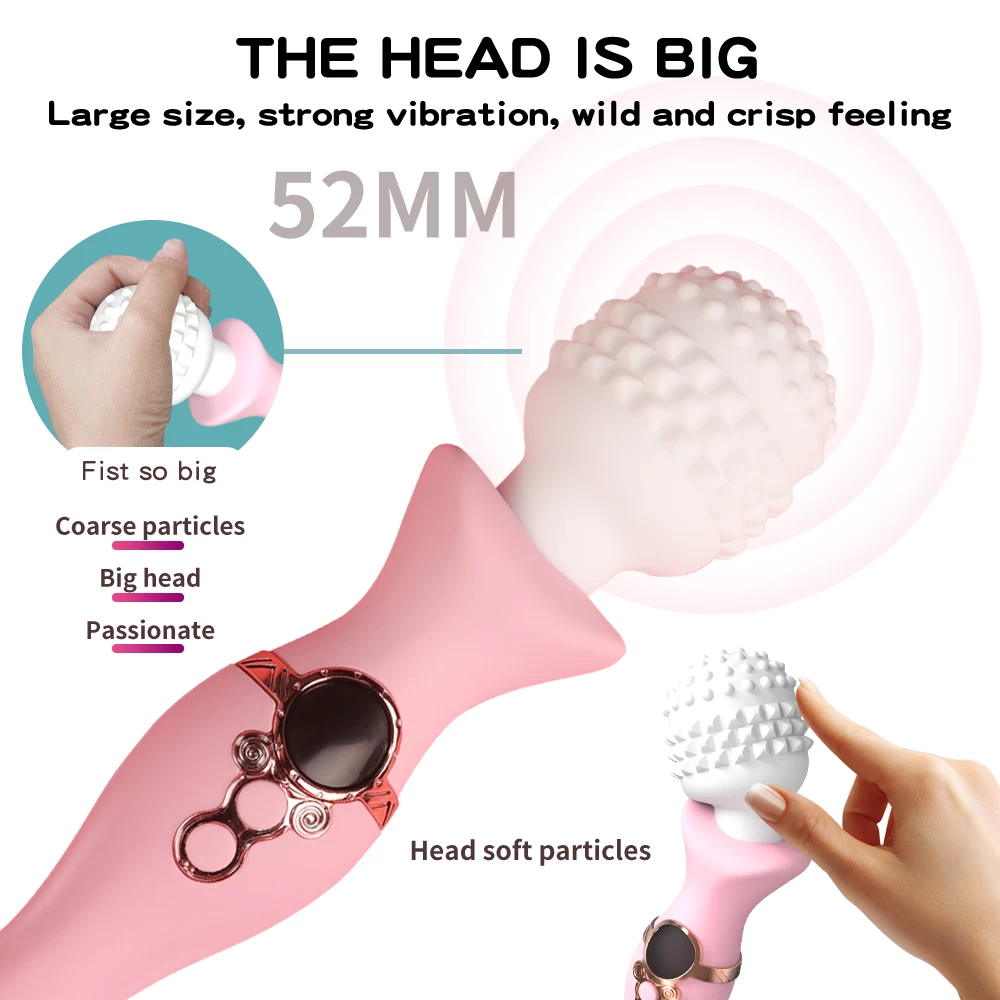  Đại lý Chày rung 2 đầu Yeain Magic Wand với gai silicone hoặc trơn mượt có tốt không?