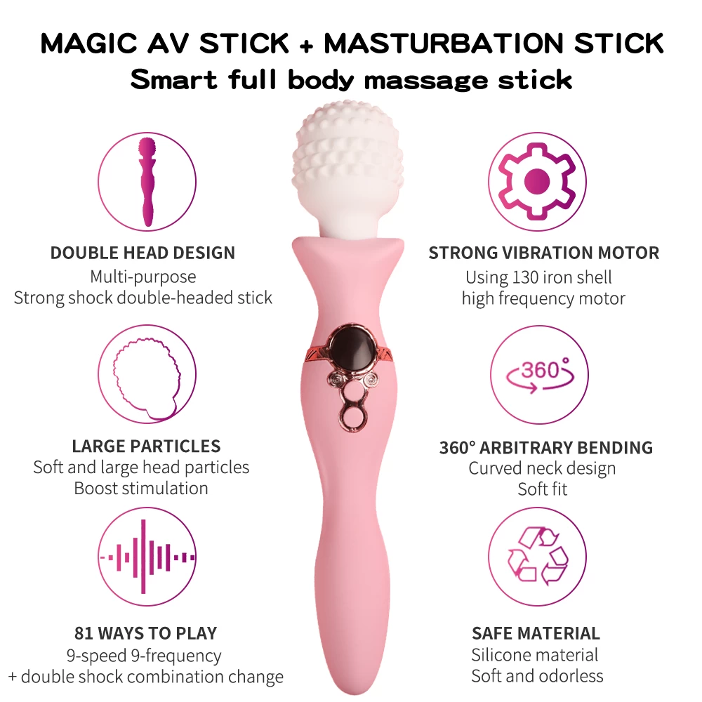 Đại lý Chày rung 2 đầu Yeain Magic Wand với gai silicone hoặc trơn mượt có tốt không?