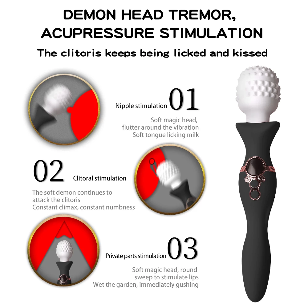  Đại lý Chày rung 2 đầu Yeain Magic Wand với gai silicone hoặc trơn mượt có tốt không?